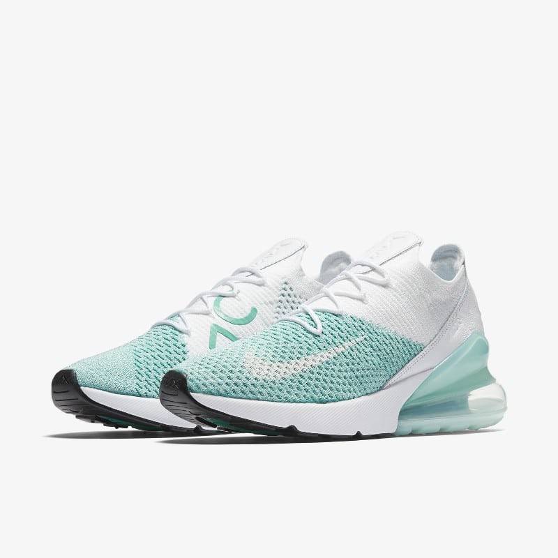 Airmax 270 hot sale flyknit white